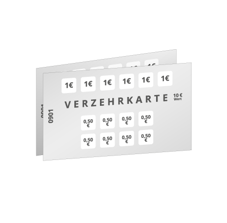 Verzehrkarten